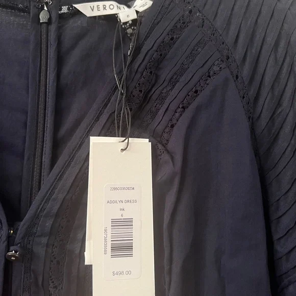 Veronica Beard eyelet Addilyn dress NWT - Picture 13 of 13